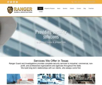 Securityguardtx.com(Ranger Guard & Investigations) Screenshot