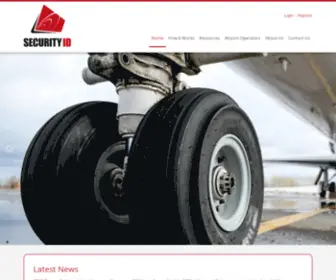 Securityid.com.au(Aviation Security Identification Cards) Screenshot