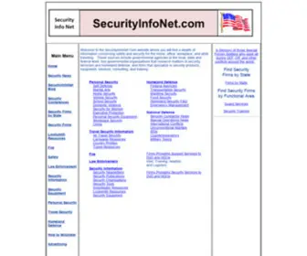 Securityinfonet.com(Security Info Net) Screenshot
