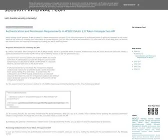 Securityinternal.com(SECURITY INTERNAL) Screenshot