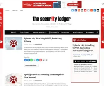 Securityledger.com(The Security Ledger) Screenshot