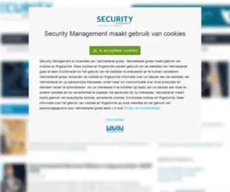 Securitymanagement.nl(Security) Screenshot