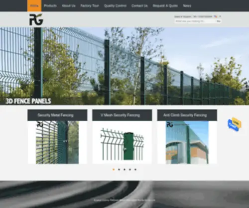 Securitymetalfencing.com(Quality Security Metal Fencing & V Mesh Security Fencing factory from China) Screenshot