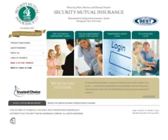 Securitymutual.com(Security Mutual Insurance) Screenshot