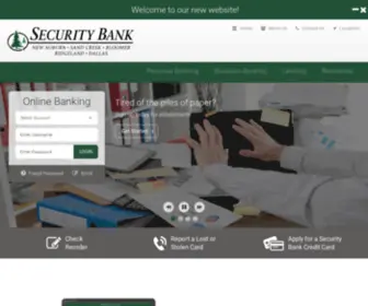 Securityonlinebank.com(Security Bank) Screenshot