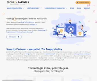 Securitypartners.pl(Security Partners Wrocław) Screenshot