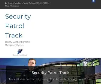 Securitypatroltrack.com(Security Patrol Track) Screenshot