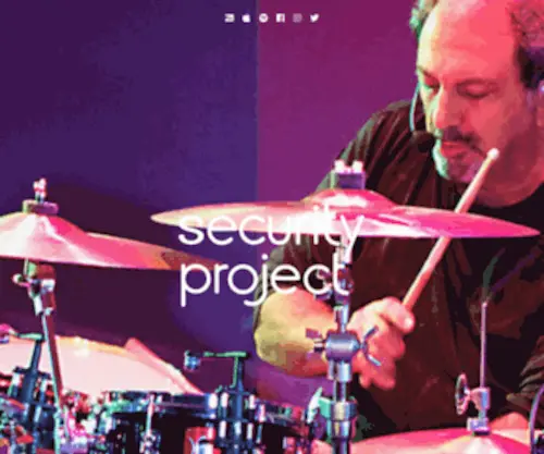 Securityprojectband.com(Security Project) Screenshot