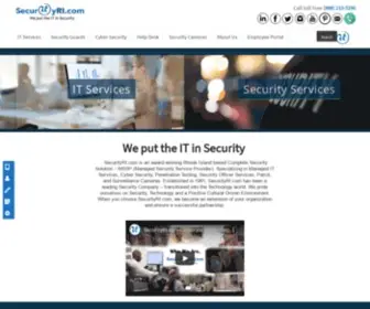 Securityri.com(Security Services) Screenshot