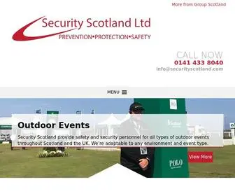 Securityscotland.com(Security Scotland) Screenshot