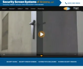 Securityscreensystems.com(Security Screen Systems) Screenshot