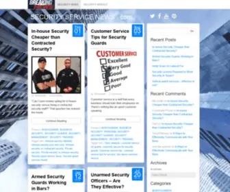 Securityservicenews.com(Securityservicenews) Screenshot