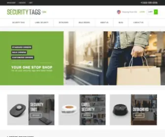 Securitytags.com(One Stop Shop for all your retail security needs) Screenshot