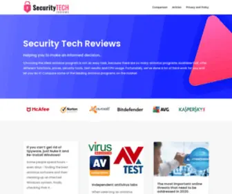 Securitytechreviews.com(Security Tech Reviews) Screenshot