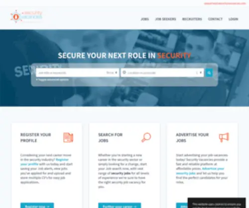 Securityvacancies.com(Security vacancies) Screenshot