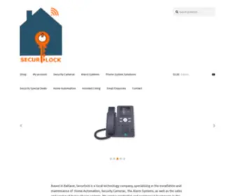 Securlock.com.au(Home) Screenshot