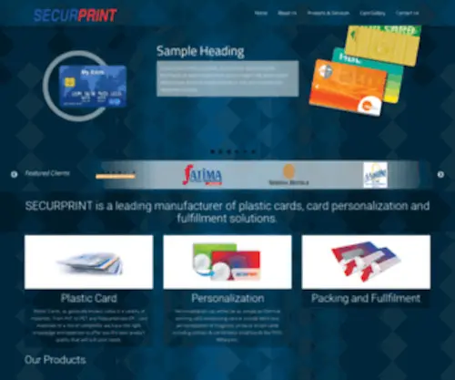 Securprint.pk(Cards) Screenshot