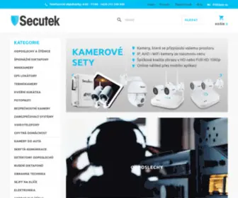 Secutek.cz(Secutek) Screenshot