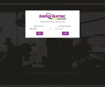 Secv.com(Service Electric Cablevision) Screenshot