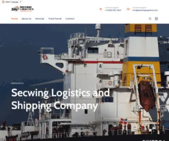 Secwinglogistics.com(Secwing Logistics) Screenshot