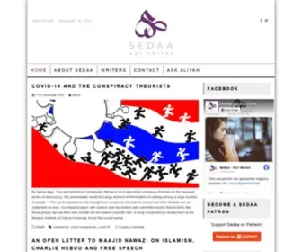 Sedaa.org(Our Voices) Screenshot