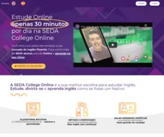 Sedacollegeonline.com(SEDA College Online) Screenshot