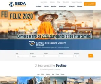 Sedaintercambios.com.br(SEDA Intercâmbios) Screenshot