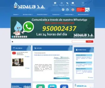Sedalib.com.pe(Sedalib S.A) Screenshot