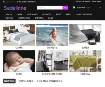 Sedalinne.com(Textil hogar online) Screenshot