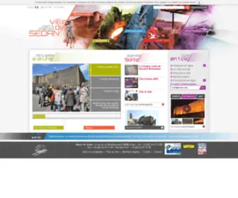 Sedan.fr(Bienvenue sur le site internet de la ville de Sedan) Screenshot