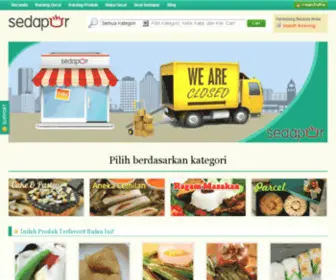 Sedapur.com(Portal Belanja Makanan Online) Screenshot
