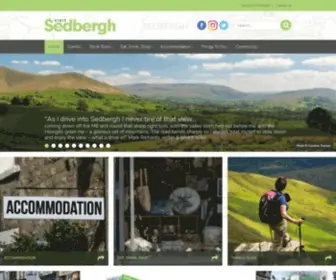 Sedbergh.org.uk(A Space to Breathe) Screenshot