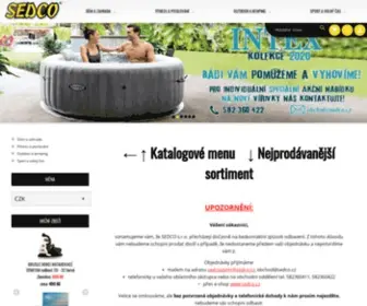 Sedco.cz(Sportovní potřeby a vybavení) Screenshot