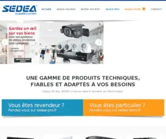 Sedea.fr(Accueil ) Screenshot