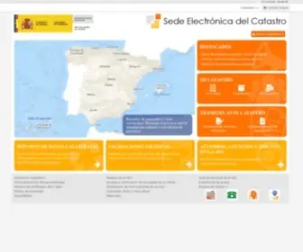 Sedecatastro.gob.es(Sede Electrónica del Catastro) Screenshot