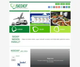 Sedef.com(SEDEF) Screenshot