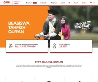 Sedekahonline.com(Beasiswa Tahfizh Qur'an) Screenshot