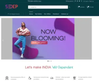 Sedep.in(One stop Shopping for Made In India Products) Screenshot