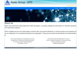 Sedergroup-APD.net(Seder Group) Screenshot