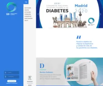 Sediabetes.org(Asocicación) Screenshot