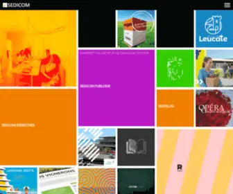 Sedicom.fr(Agence de communication à Montpellier et Nîmes) Screenshot