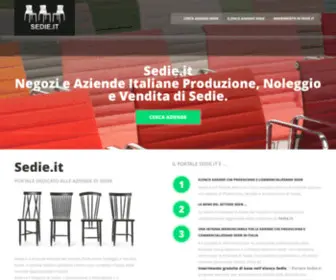 Sedie.it(Negozi e Aziende Italiane del settore Sedie) Screenshot