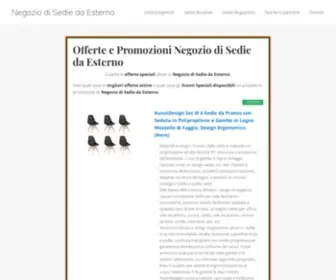 Sediedaesterno.top(Negozio di Sedie da Esterno) Screenshot