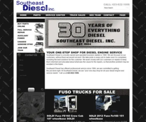 Sediesel.com(Southeast Diesel Inc) Screenshot