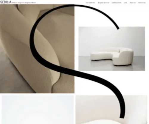 Sedilia.com(Makers Designers) Screenshot