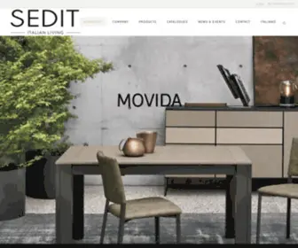 Sedit-Italia.it(SEDIT Italian Living) Screenshot