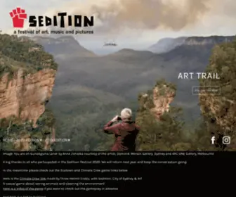 Seditionfestival.com(Home page of Sedition2020. SEDITION) Screenshot