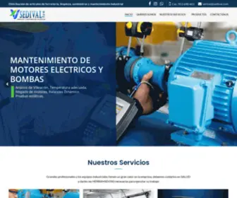 Sedival.com(Distribución de artículos de ferretería y mantenimiento industrial) Screenshot