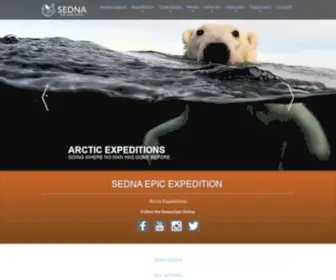 Sednaepic.com(Sedna Epic Expedition) Screenshot