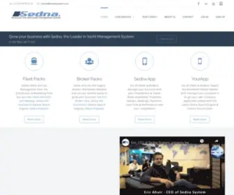 Sednasystem.com(The Unique Leading Advanced Real) Screenshot